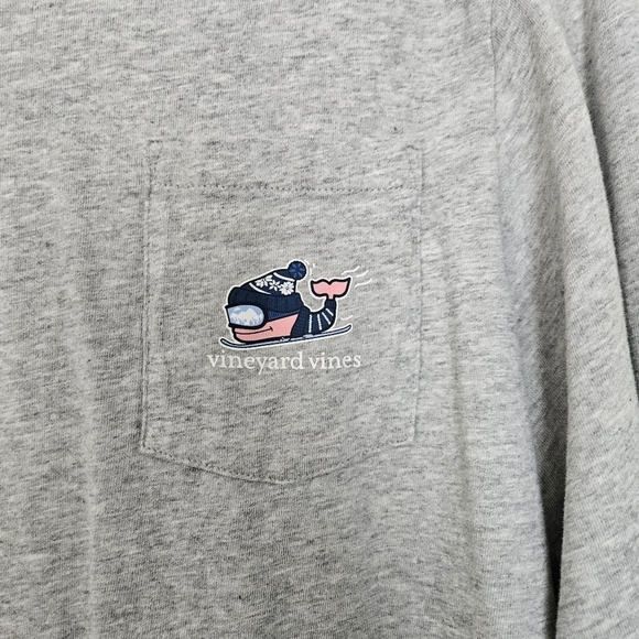 Youth Skiing Vineyard Vines long sleeve T-shirt size XL(16) - Picture 3 of 5